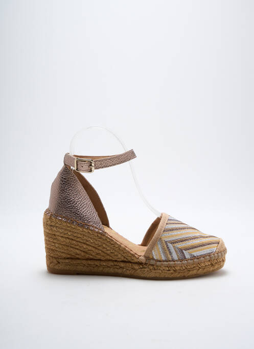 Espadrilles marron REBELLES pour femme