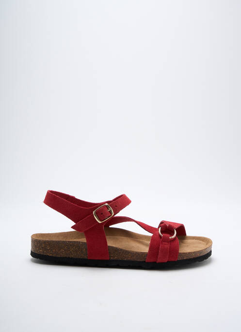 Sandales/Nu pieds rouge LA MARINE pour femme