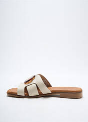 Mules/Sabots beige EVA FRUTOS pour femme seconde vue