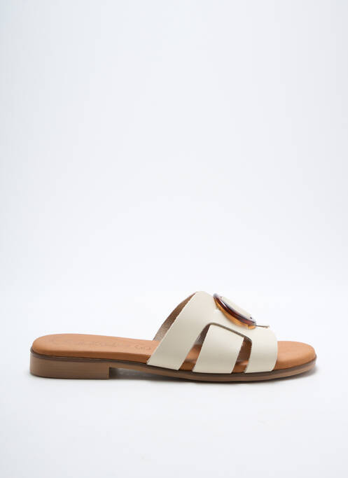 Mules/Sabots beige EVA FRUTOS pour femme