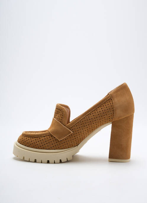 Mocassins marron LODI LOVE pour femme