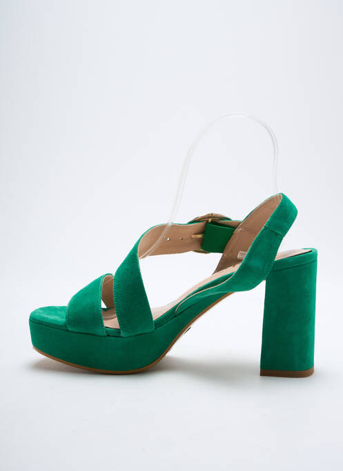 Sandales/Nu pieds vert LODI LOVE pour femme