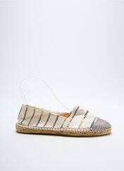 Espadrilles argent SANTAFE pour femme seconde vue