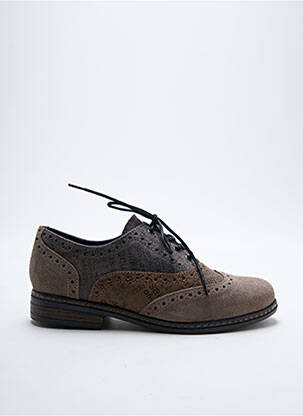 Derbies gris GEO-REINO pour femme