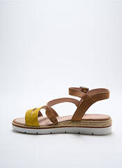 Sandales/Nu pieds jaune EMILIE KARSTON pour femme seconde vue