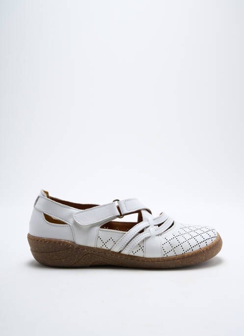 Ballerines blanc LORETTA pour femme