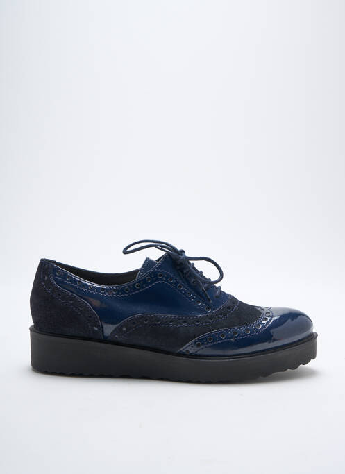 Derbies bleu SWEDI pour femme