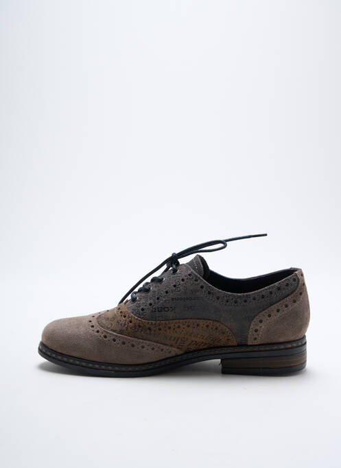 Derbies gris GEO-REINO pour femme