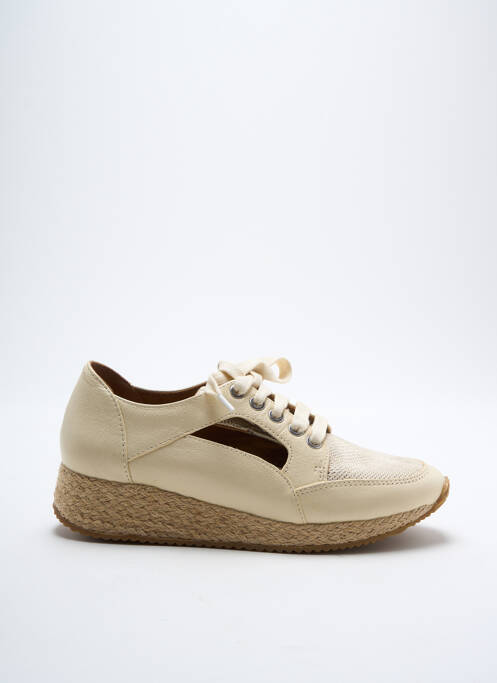 Espadrilles beige EMILIE KARSTON pour femme