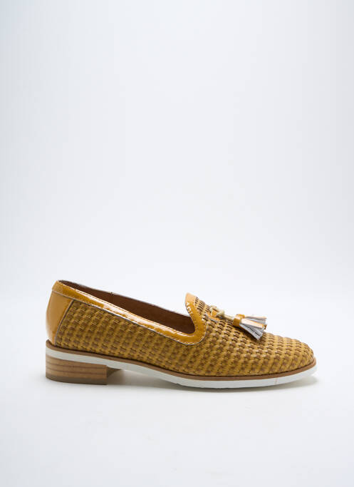 Mocassins jaune EMILIE KARSTON pour femme