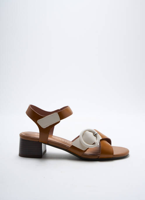 Sandales/Nu pieds marron EMILIE KARSTON pour femme