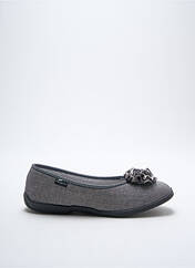 Chaussons/Pantoufles gris FARGEOT pour femme seconde vue