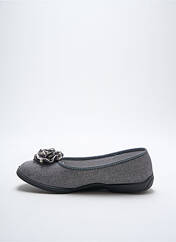 Chaussons/Pantoufles gris FARGEOT pour femme seconde vue