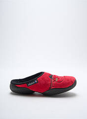 Chaussons/Pantoufles rouge AIRPLUM pour femme seconde vue