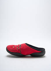 Chaussons/Pantoufles rouge AIRPLUM pour femme seconde vue