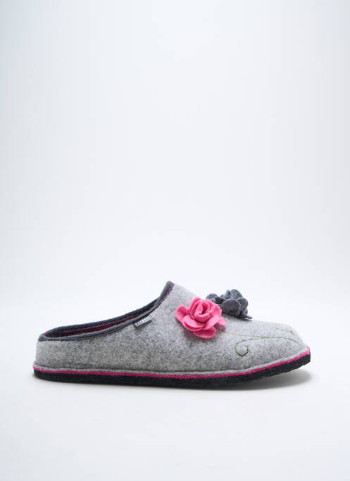 Chaussons/Pantoufles gris FARGEOT pour femme