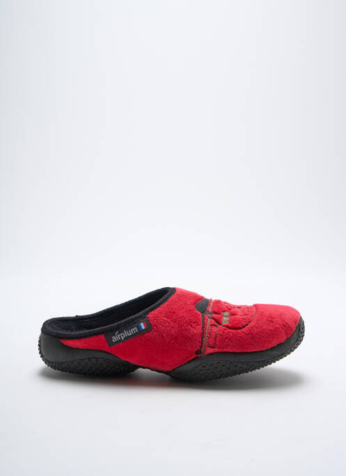 Chaussons/Pantoufles rouge AIRPLUM pour femme