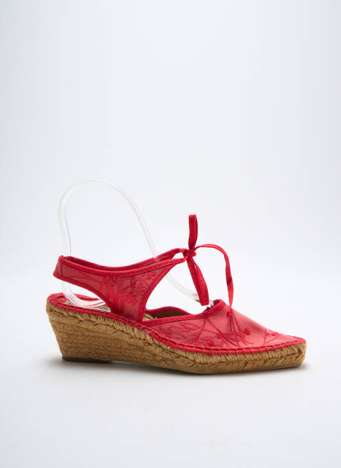 Espadrilles rouge PARE GABIA pour femme