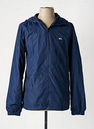 Coupe-vent a capuche a capuche bleu TOMMY HILFIGER homme