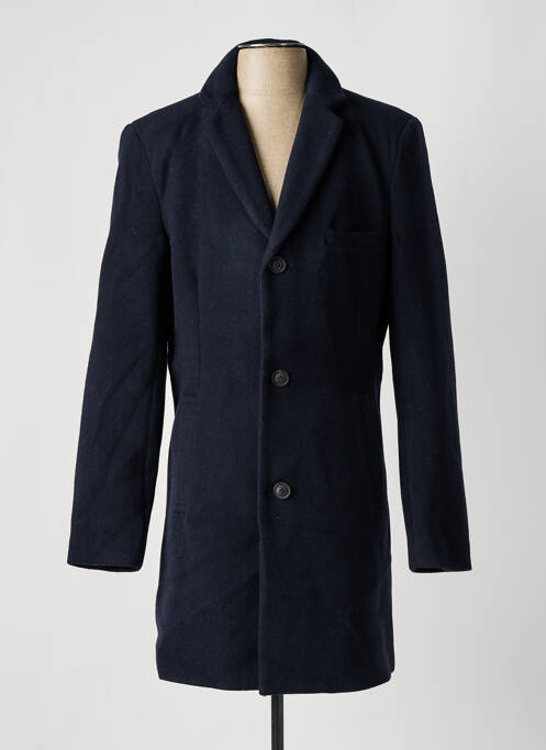 Manteau long bleu ONLY&SONS pour homme