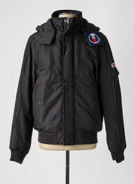 Blouson noir TOMMY HILFIGER homme