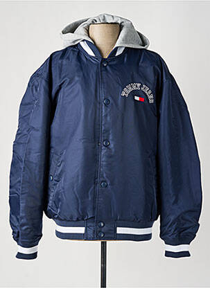 Blouson bleu TOMMY HILFIGER pour homme