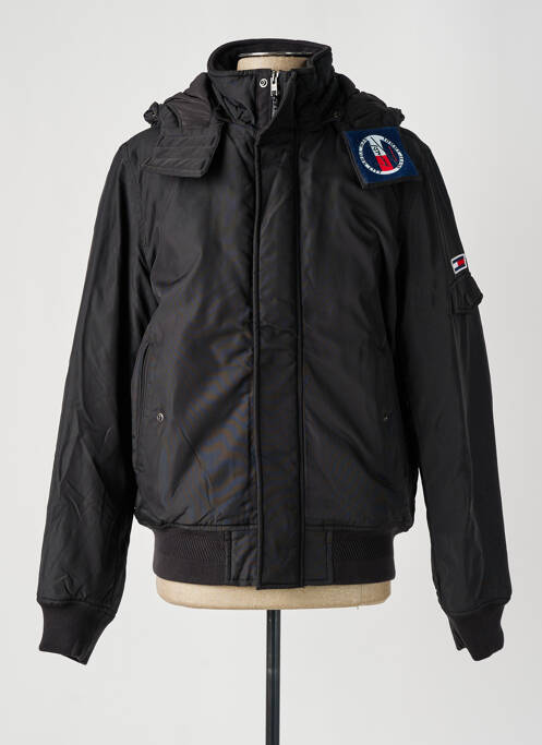Blouson noir TOMMY HILFIGER homme