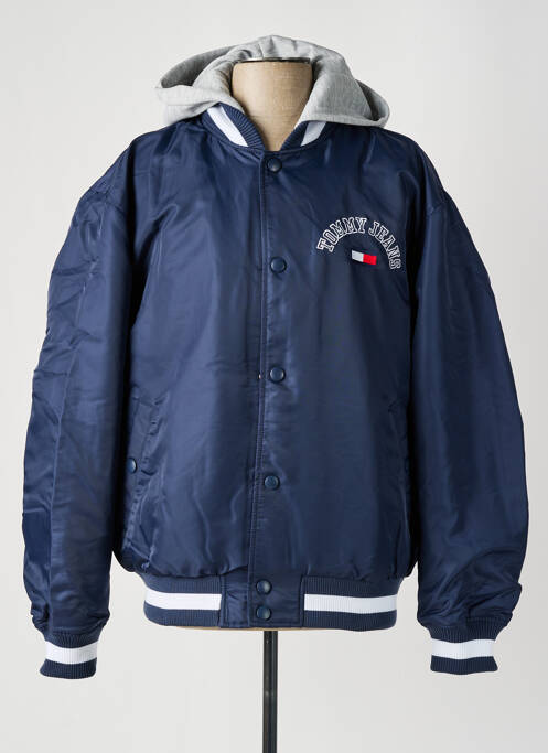 Blouson bleu TOMMY HILFIGER pour homme