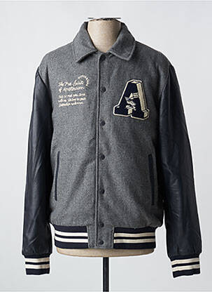 Blouson gris SCOTCH & SODA homme