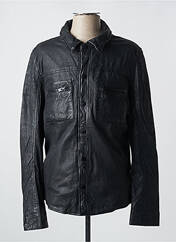 Veste simili cuir noir GIPSY 2.0 pour homme seconde vue