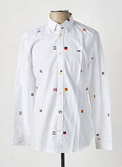 Chemise manches longues blanc TOMMY HILFIGER pour homme seconde vue