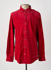 Chemise manches longues rouge SCOTCH & SODA pour homme seconde vue