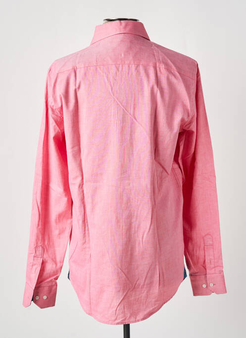 Chemise manches longues rouge RECYCLED ART WORLD homme