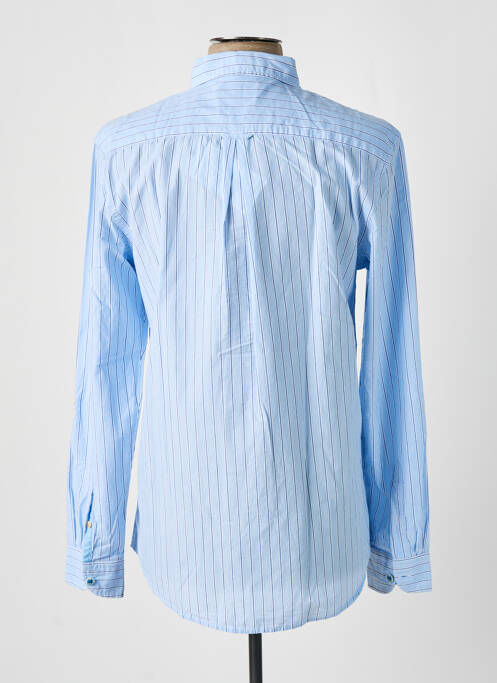 Chemise manches longues bleu SCOTCH & SODA pour homme