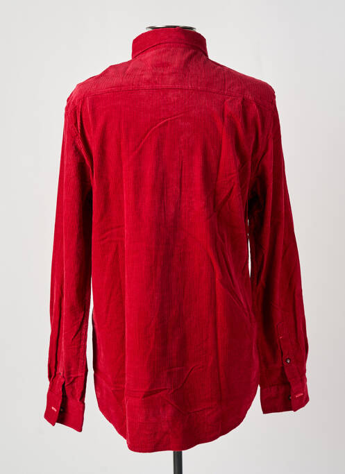 Chemise manches longues rouge SCOTCH & SODA pour homme