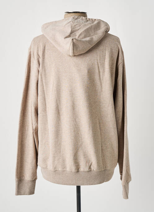 Sweat-shirt à capuche beige SWEET PANTS pour homme