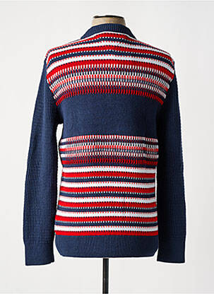 Pull bleu TOMMY HILFIGER homme