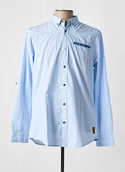 Chemise manches longues bleu SCOTCH & SODA pour homme seconde vue