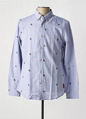 Chemise manches longues bleu SCOTCH & SODA pour homme seconde vue