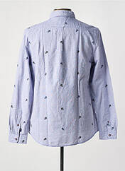 Chemise manches longues bleu SCOTCH & SODA pour homme seconde vue