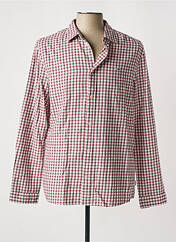 Chemise manches longues rouge TOMMY HILFIGER pour homme seconde vue