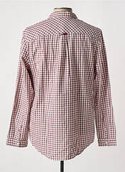 Chemise manches longues rouge TOMMY HILFIGER pour homme seconde vue