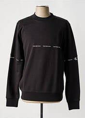 Sweat-shirt noir CALVIN KLEIN pour homme seconde vue