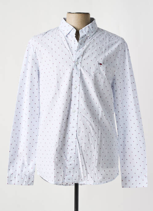 Chemise manches longues blanc TOMMY HILFIGER pour homme