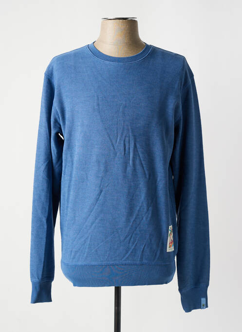 Pull bleu SCOTCH & SODA pour homme