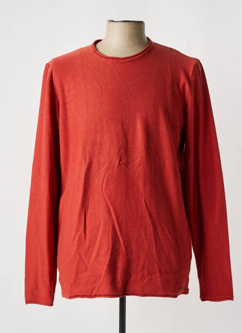 Pull orange DSTREZZED pour homme