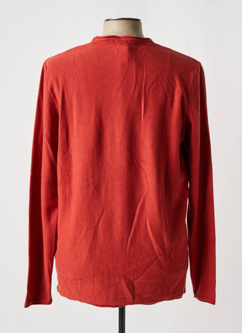 Pull orange DSTREZZED pour homme