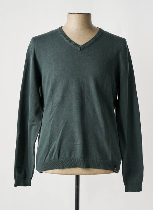 Pull vert RECYCLED ART WORLD pour homme