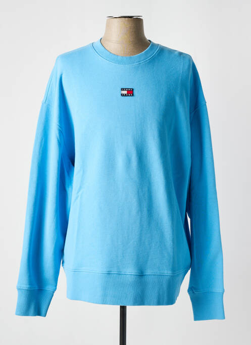 Sweat-shirt bleu TOMMY HILFIGER pour homme