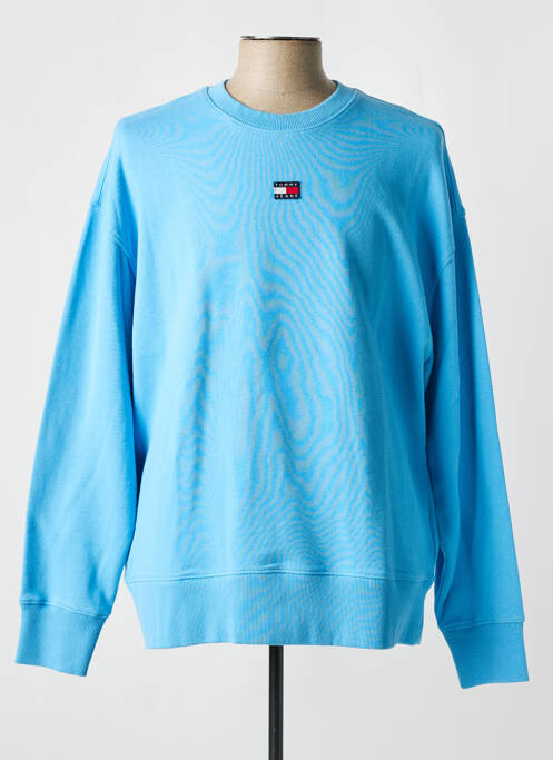 Sweat-shirt bleu TOMMY HILFIGER pour homme